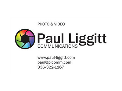 Logo design and business card for Paul Liggitt Communications